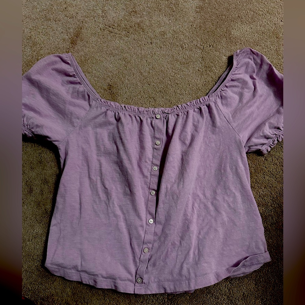 Lavender American Eagle Shirt